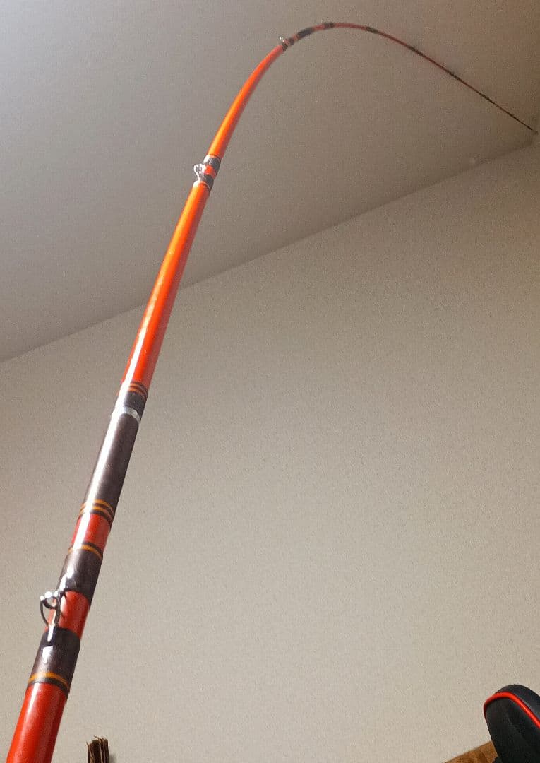 最終価格オリムピック4本継ぎ底物竿！石鯛クエタマン釣りに