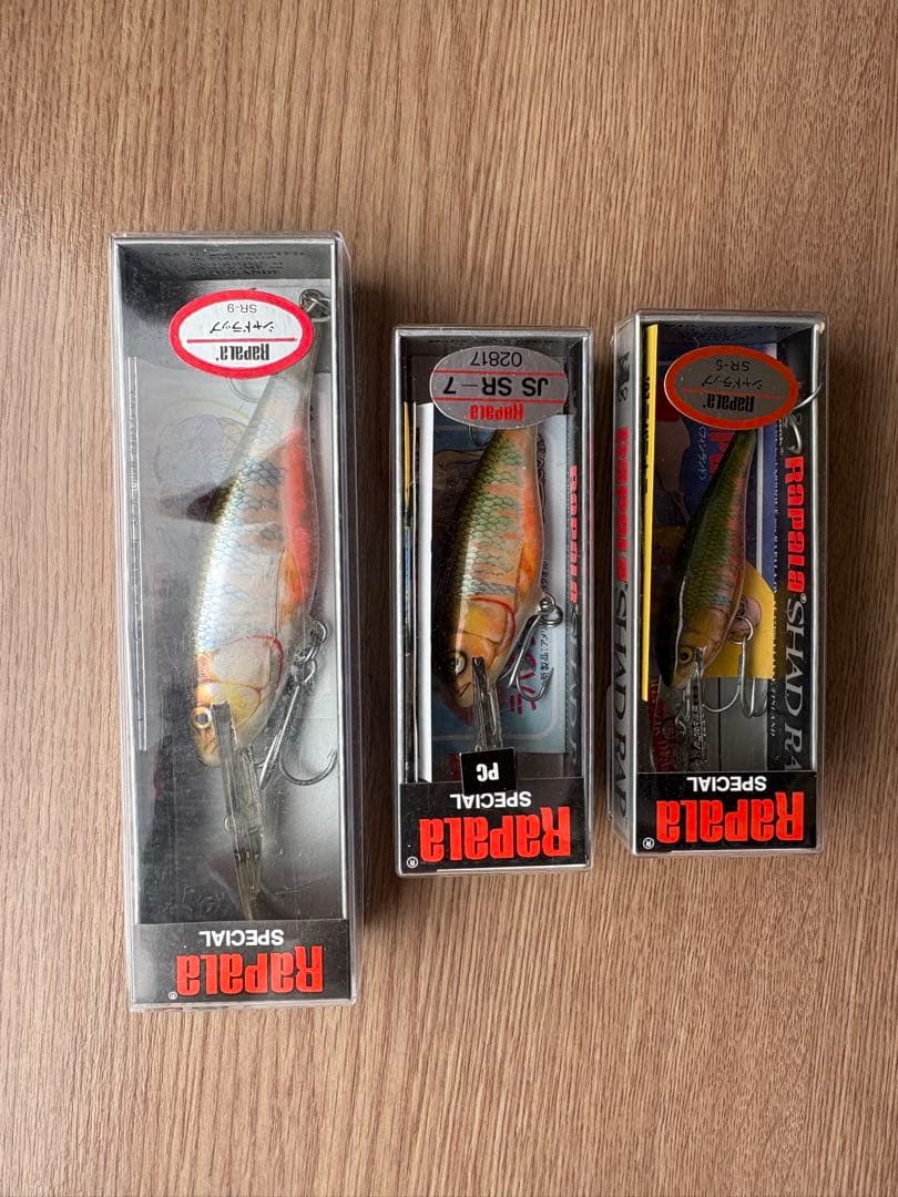 レア　オールドラパラ シャッドラップ ジャパンスペシャル オイカワ 3個