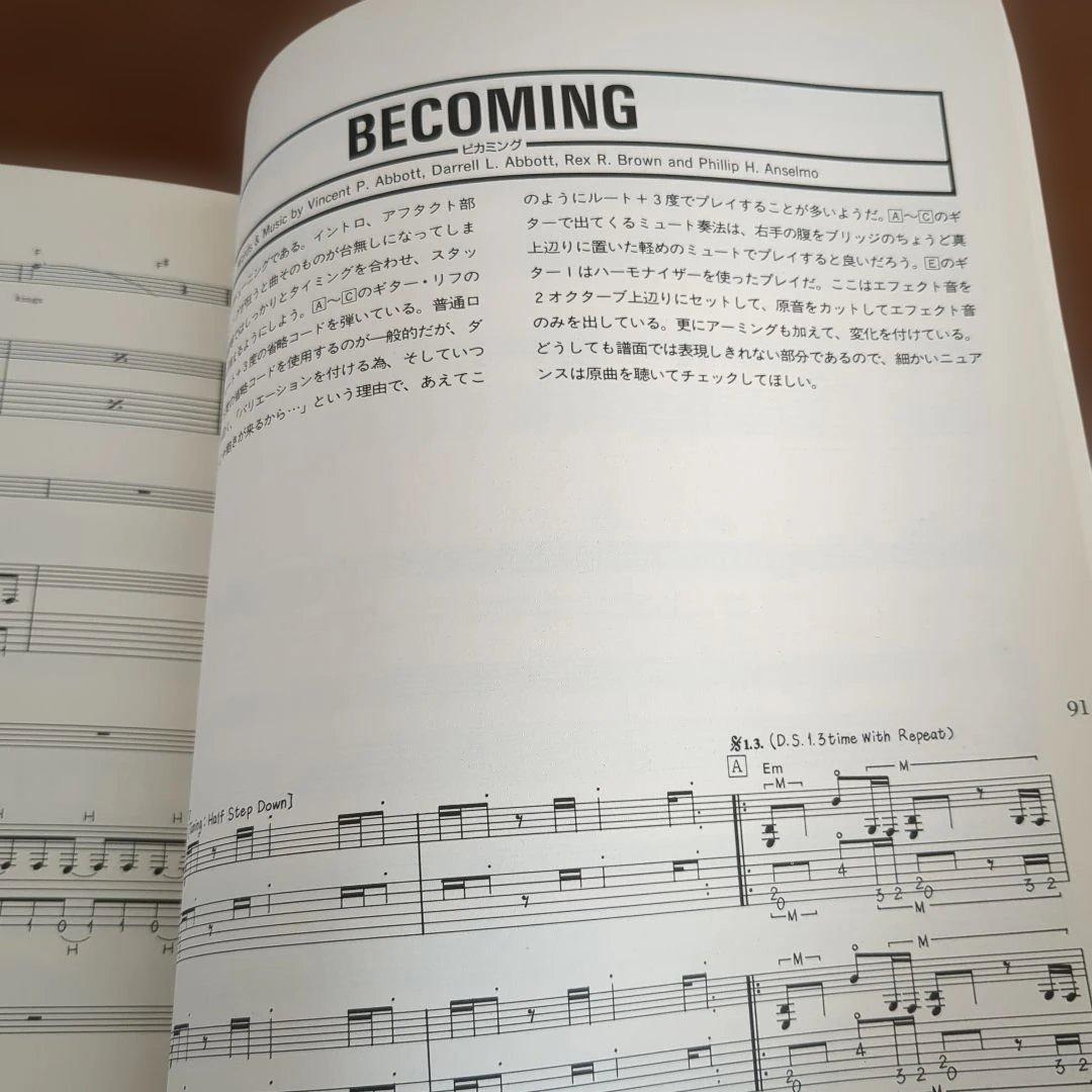 貴重版★スーパー・ギタリスト　ダイムバッグ・ダレル　パンテラ【初回版】　シンコー