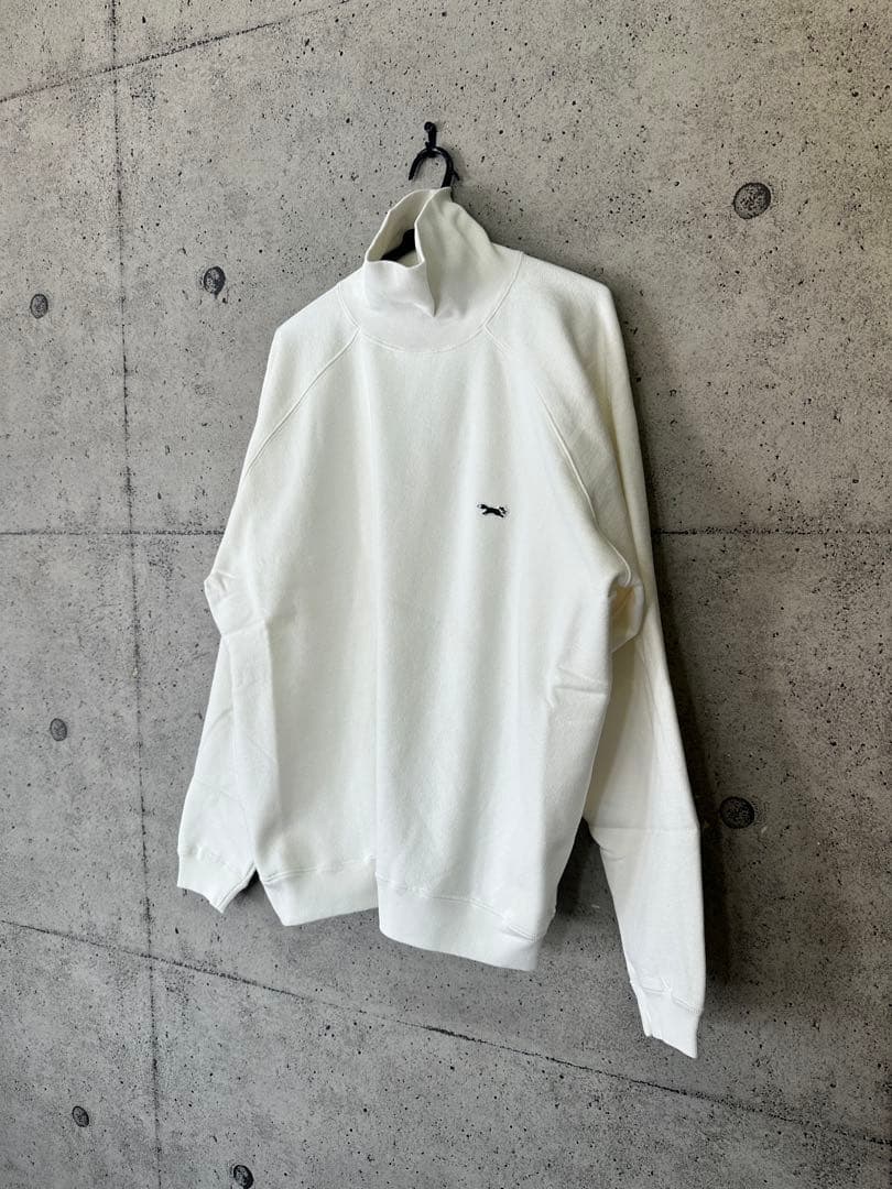 【新品未使用】サイズMメンズ ハイネック裏起毛トレーナー TheFox 2504