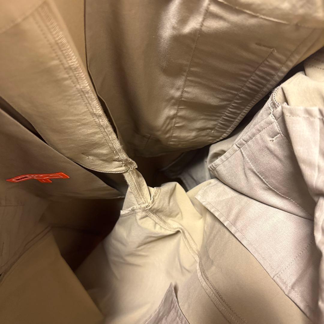 BEAMS GOLF オレンジレーベル サイドロゴ ジップ ストレッチパンツL