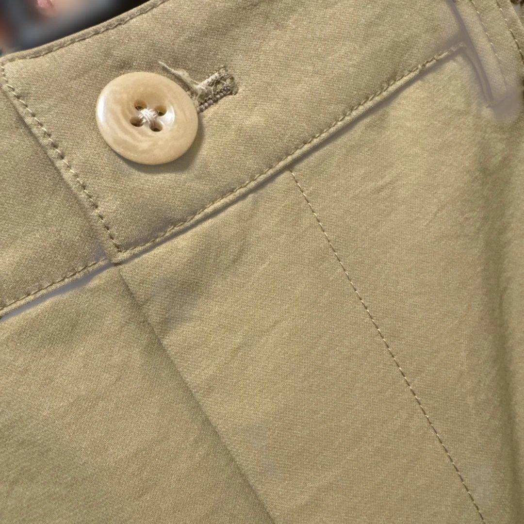 BEAMS GOLF オレンジレーベル サイドロゴ ジップ ストレッチパンツL