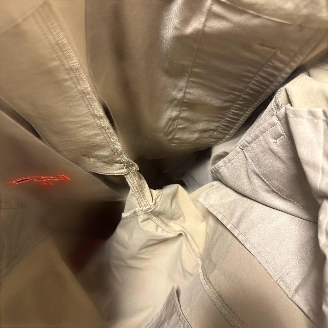 BEAMS GOLF オレンジレーベル サイドロゴ ジップ ストレッチパンツL