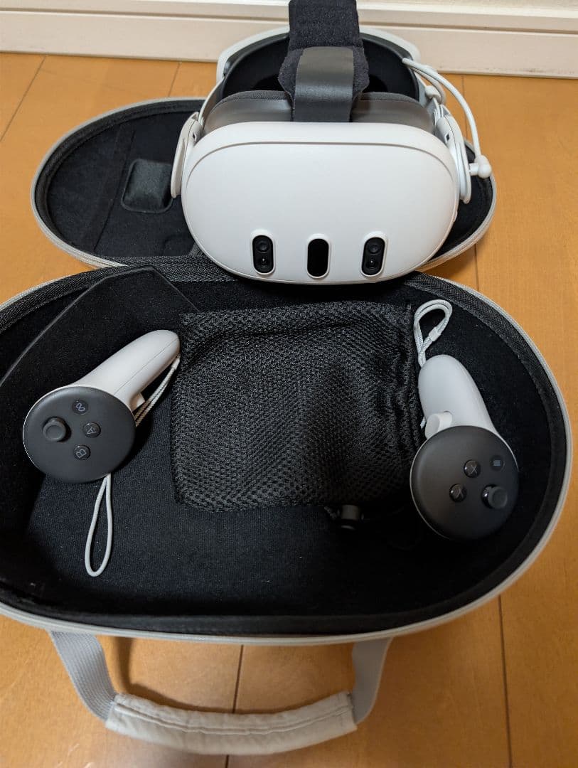 メタクエスト3 128GB　持ち運び便利