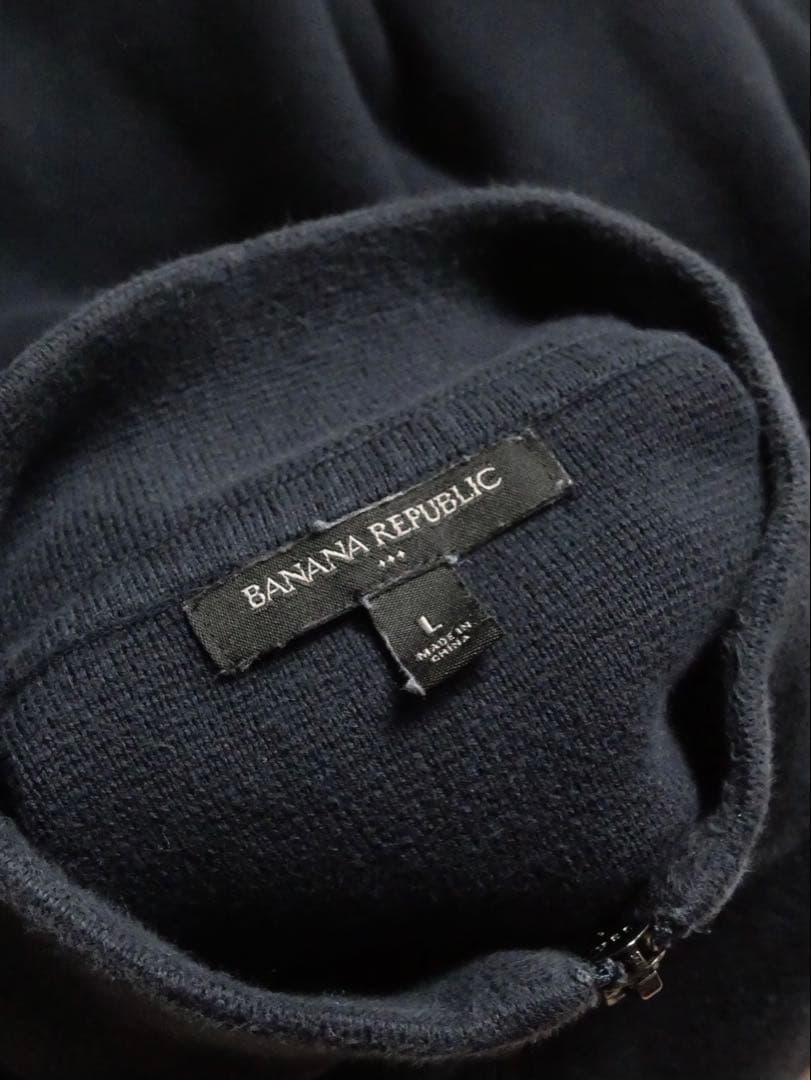 00s BANANA REPUBLIC ドライバーズニット　コットン