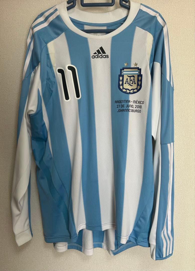 アルゼンチン代表 選手用TECHFIT 2010ワールドカップTEVEZ