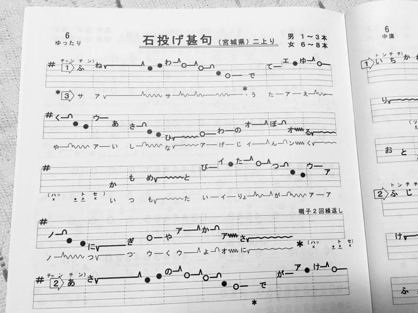 日本の民謡★五線譜10集セット～e26 楽譜/練習/上達/うたい方/ 和楽/参考