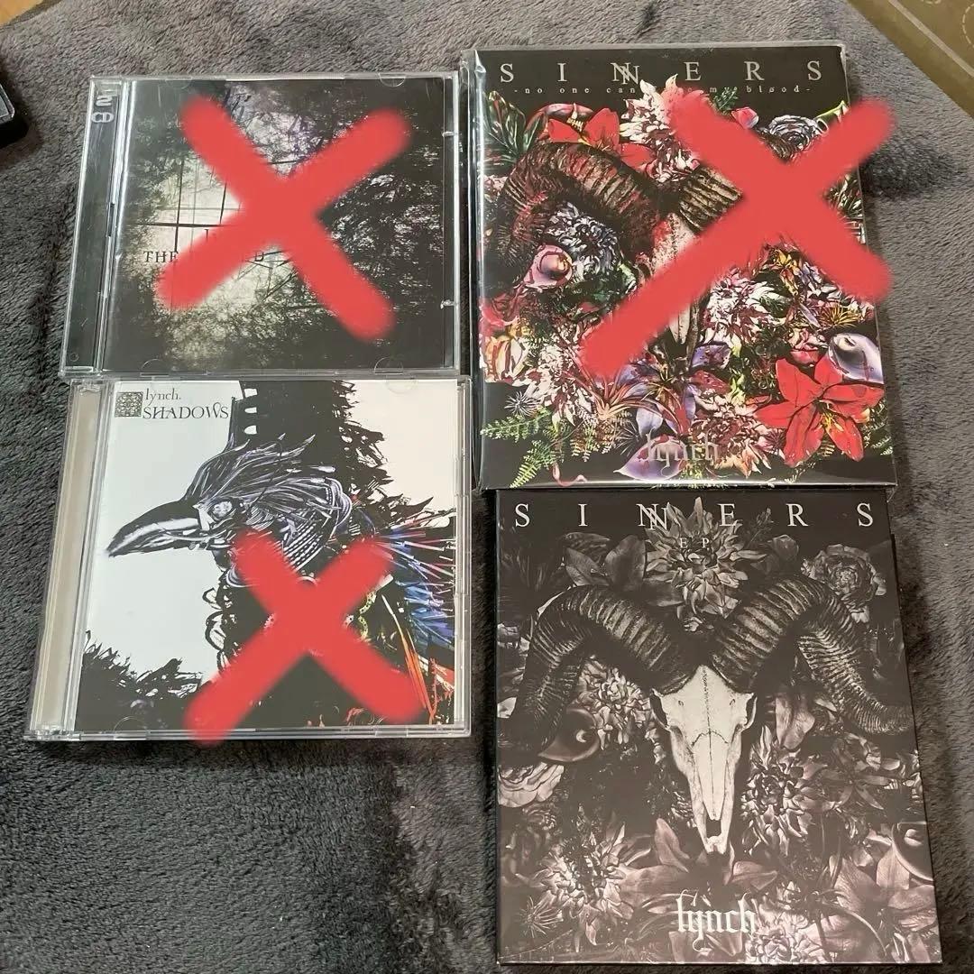 lynch. リンチ 音源まとめ売り バンド V系 CD DVD BluRay