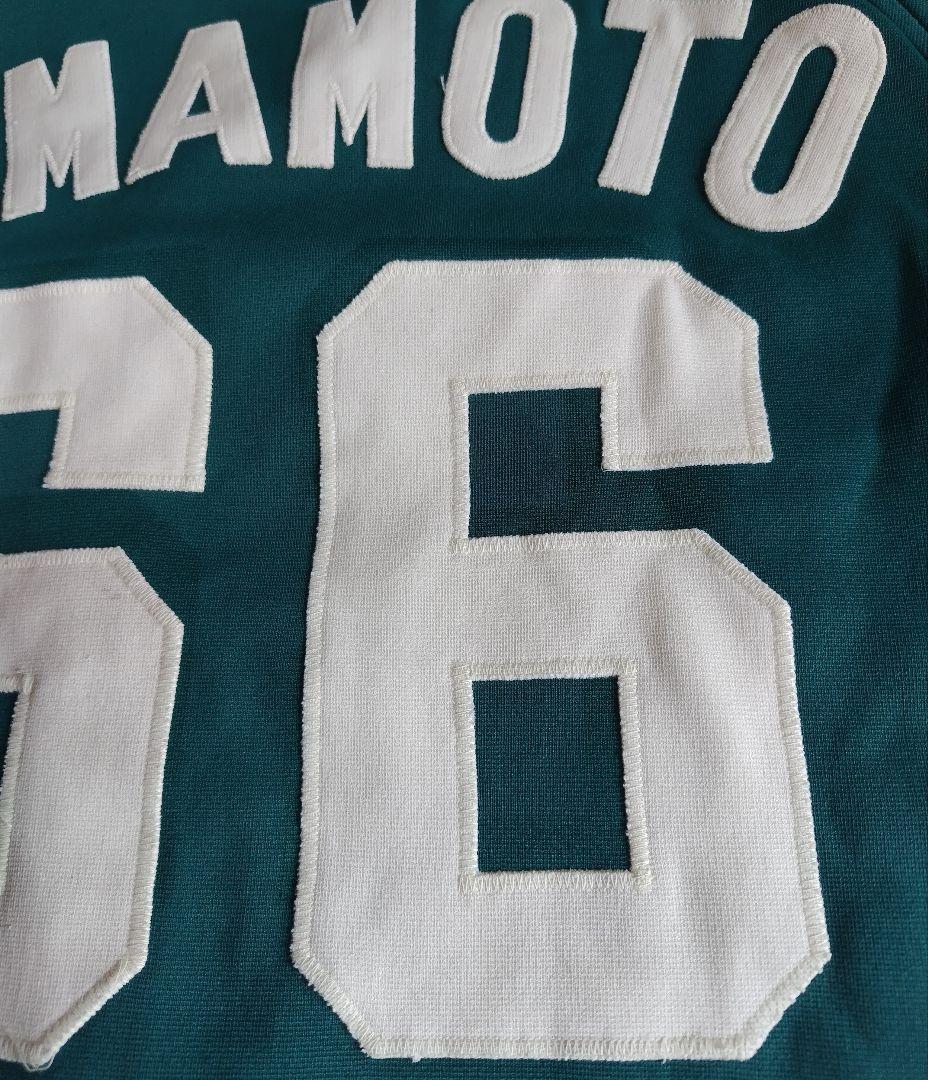 収*侍様 オールドファン必見！南海ホークスユニフォーム実使用品(上着のみ)　山本