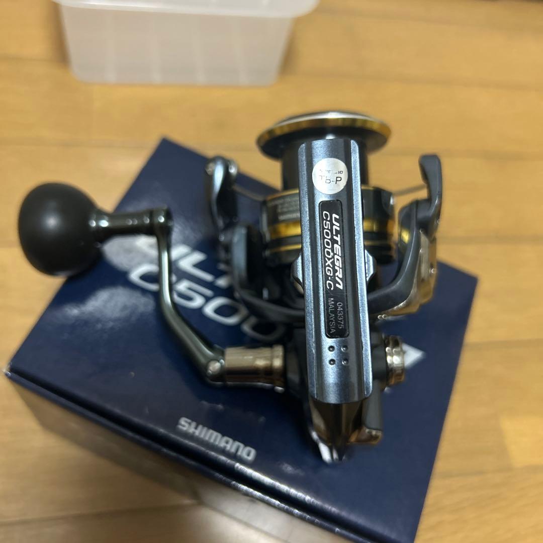 シマノ21アルテグラ5000xg 純正パワーハンドル付属ワッシャー　説明書同封