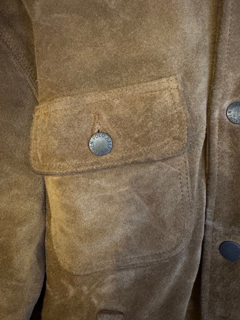 Ralph Lauren ラルフローレン　スエード　レザージャケット　S M