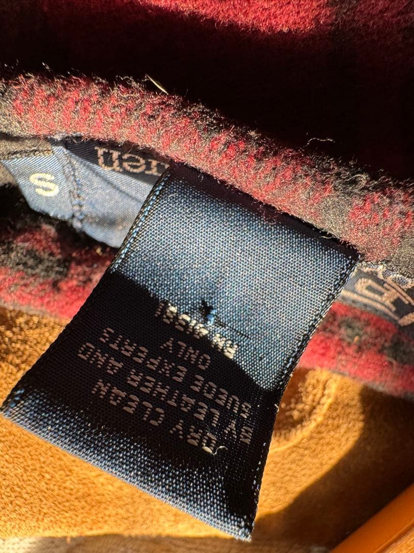 Ralph Lauren ラルフローレン　スエード　レザージャケット　S M