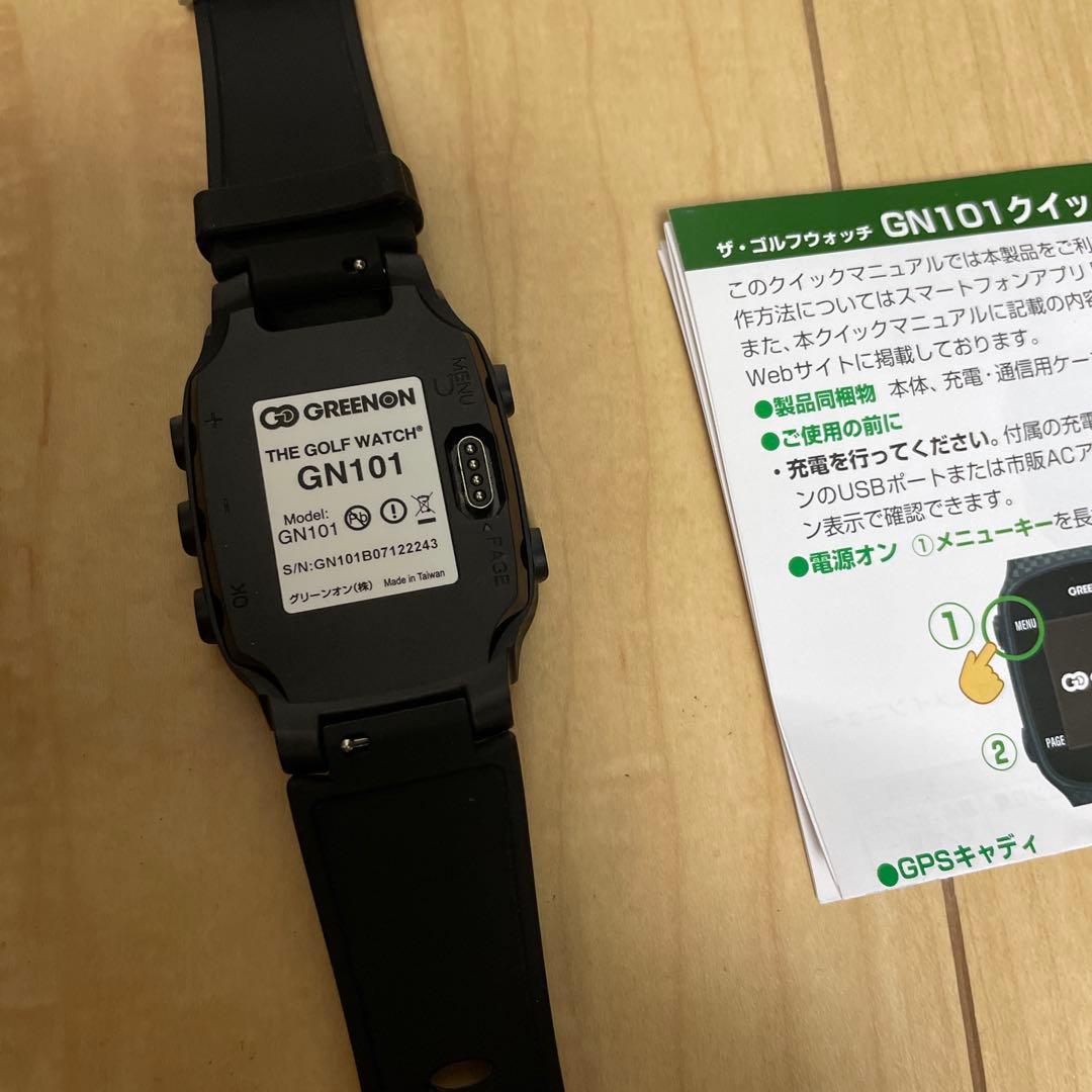 GREENON GOLF WATCH GN101 ゴルフウォッチ GOSナビ