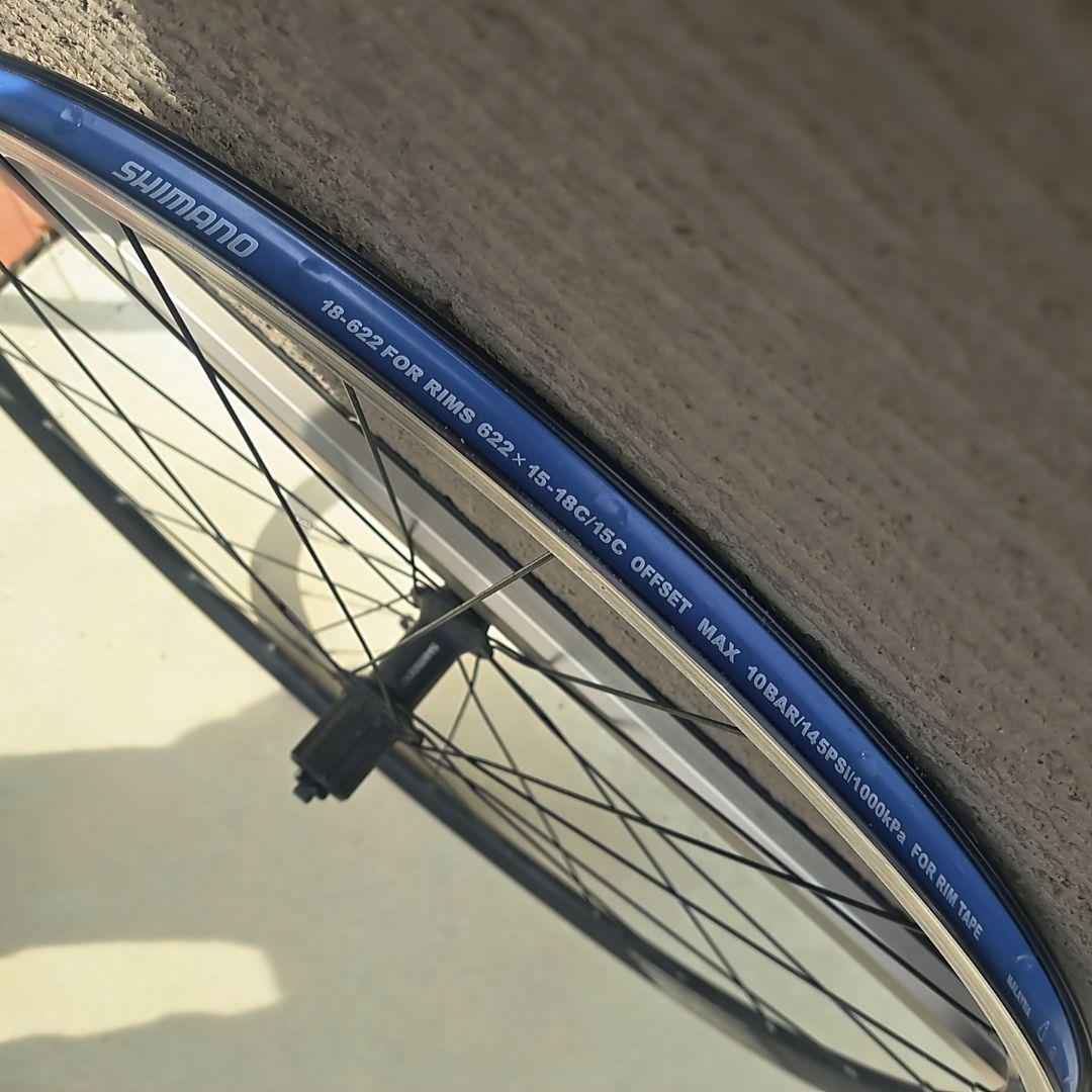 シマノ　完組ホイール　R500 622×15-18c リムブレーキ　前後