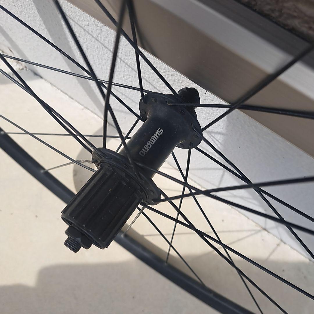 シマノ　完組ホイール　R500 622×15-18c リムブレーキ　前後