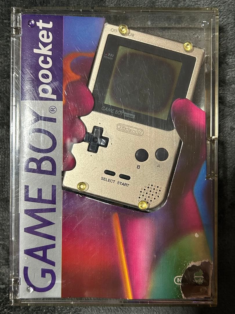 ゲームボーイポケット　ゴールド　本体