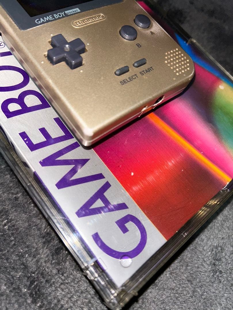 ゲームボーイポケット　ゴールド　本体