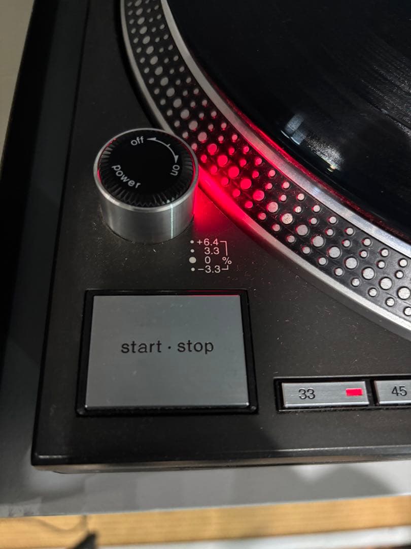 D*N様 Technics ターンテーブルSL-1200MK5ブラック2台セット