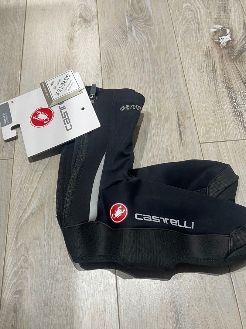 CASTELLI INTENSO UL SHOE COVER Mサイズ　黒