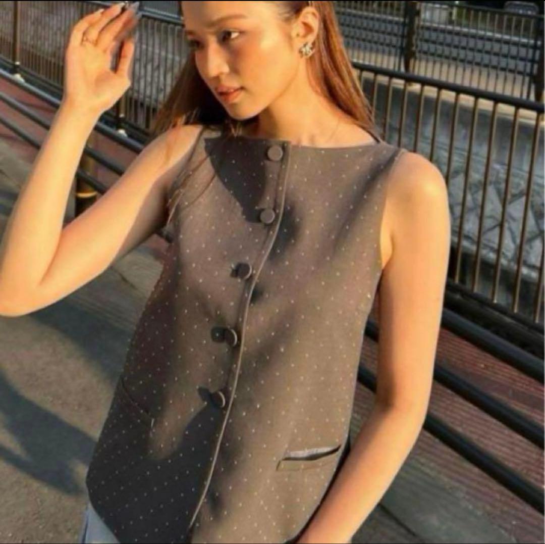 ★セール★ Bibiy JEWEL VEST グレー 注意:タグ無し！！