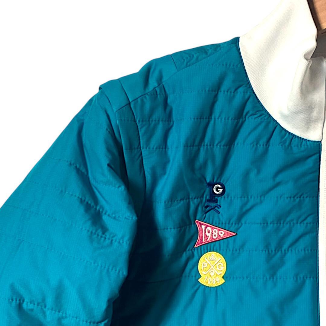 新品 定価57200円 5 パーリーゲイツ リバーシブル ブルゾン ベスト