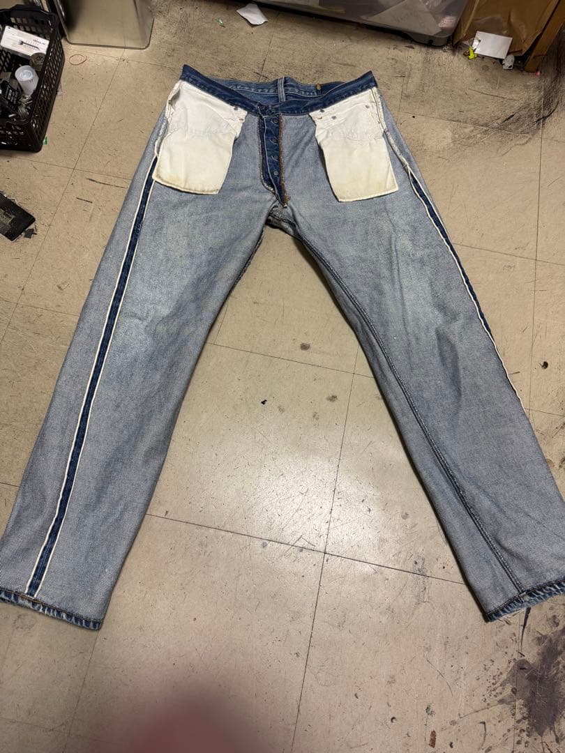 激レア　赤耳オリジナル　最終モデル リーバイス　555 501 赤耳