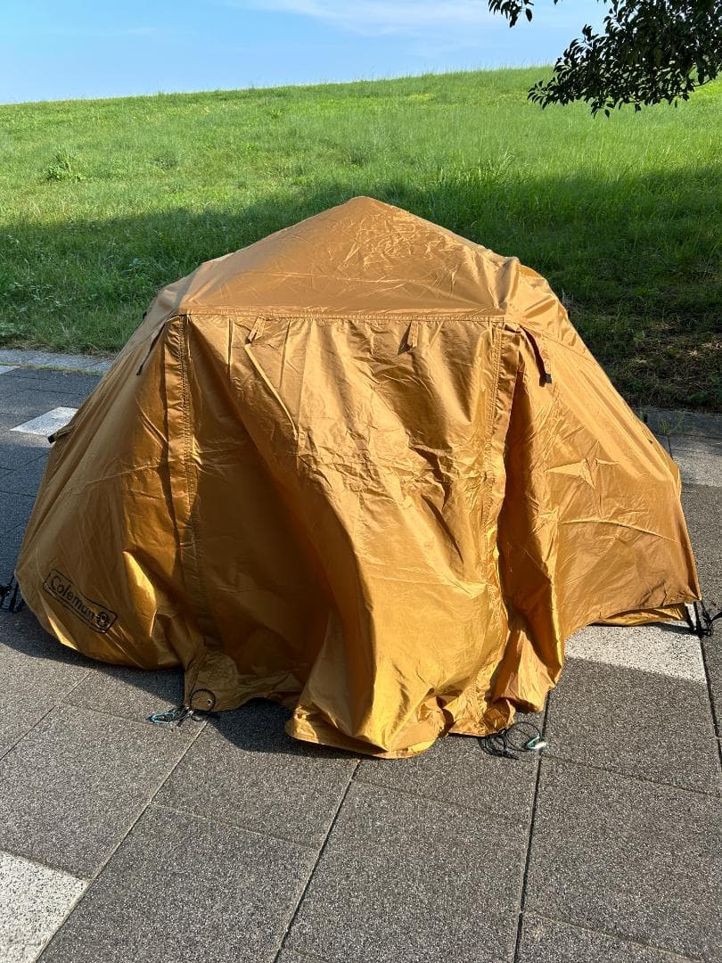 【美品】Coleman インスタントアップドーム/S ワンタッチテント