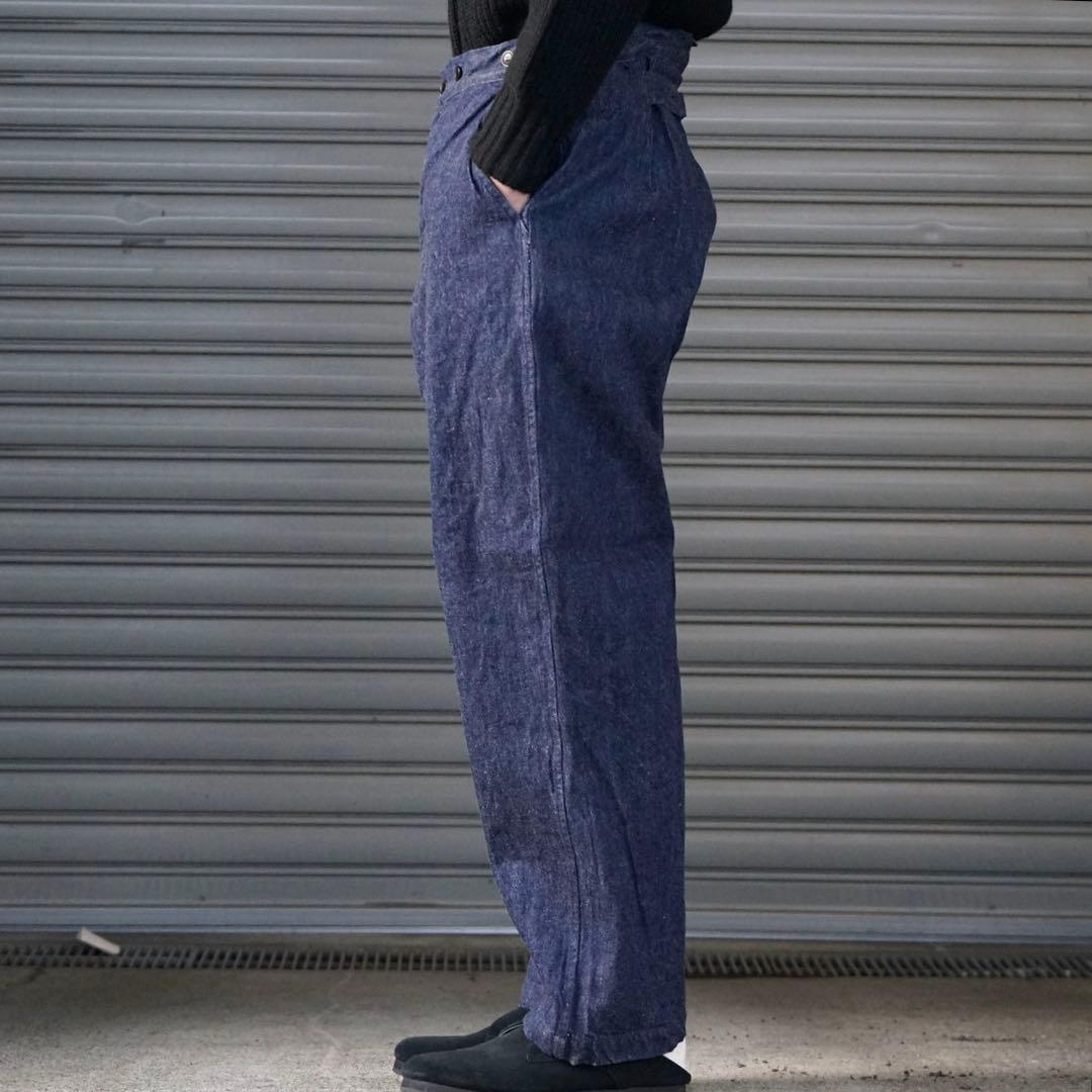 comoli デニムオーバーパンツ サイズ0