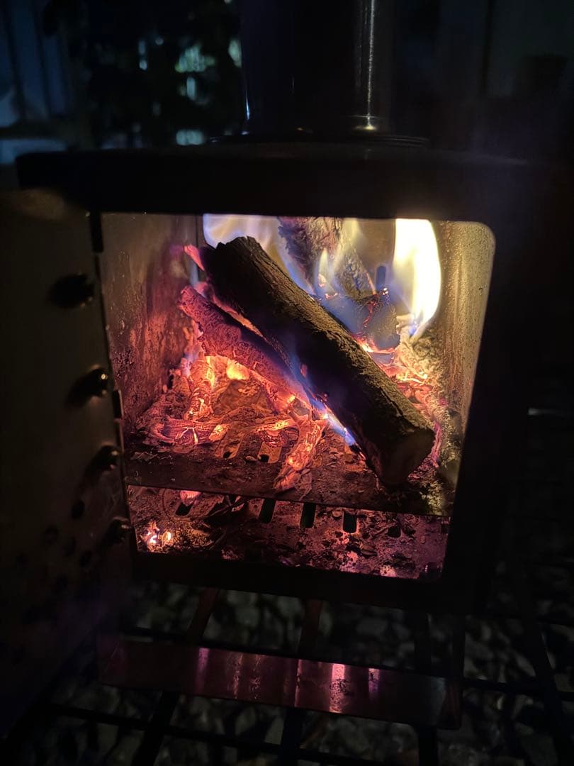 新品箱訳あり　日本発ステンレス製 薪ストーブ 防災防寒