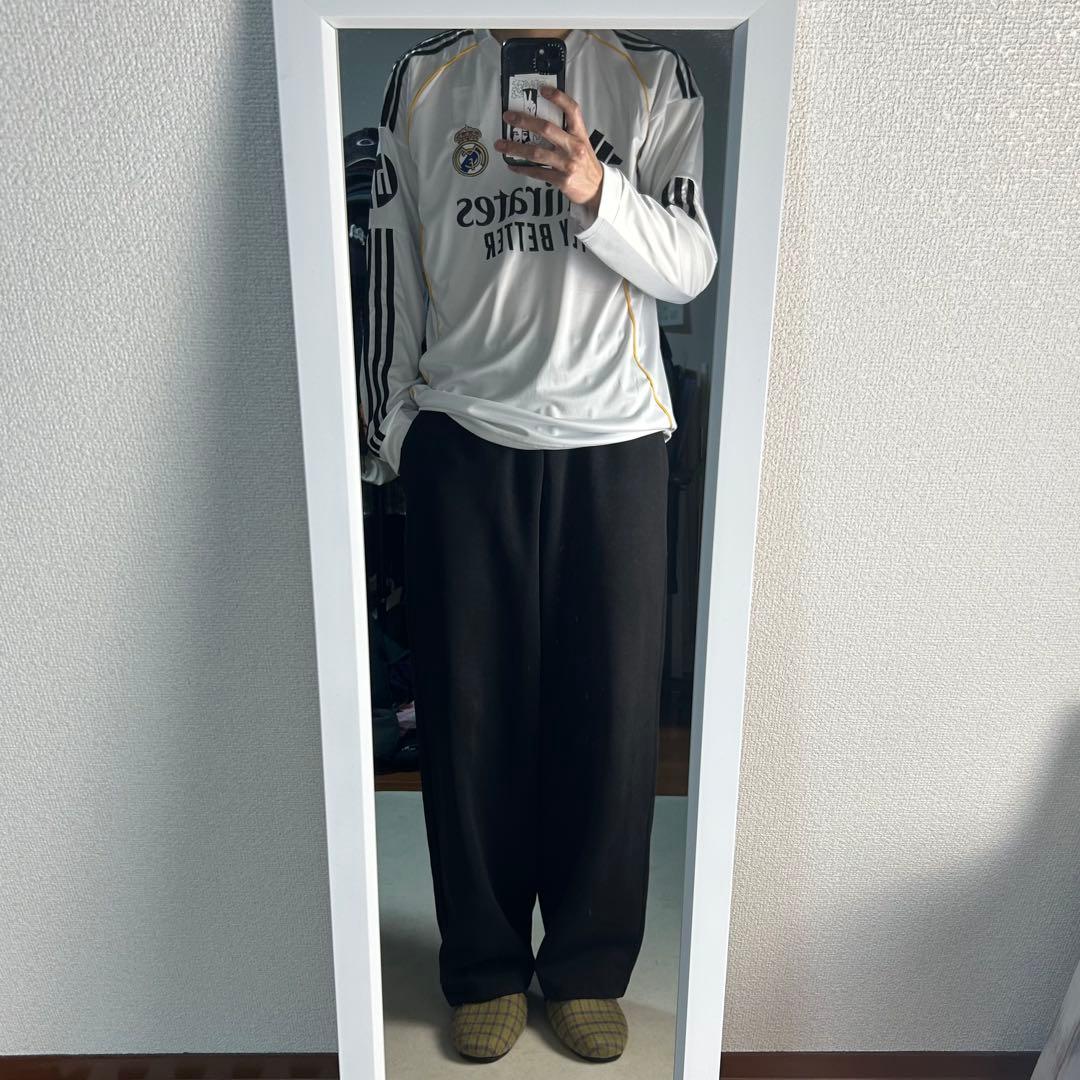 【着画あり】adidas レアル・マドリード ユニフォーム 長袖 新品未使用