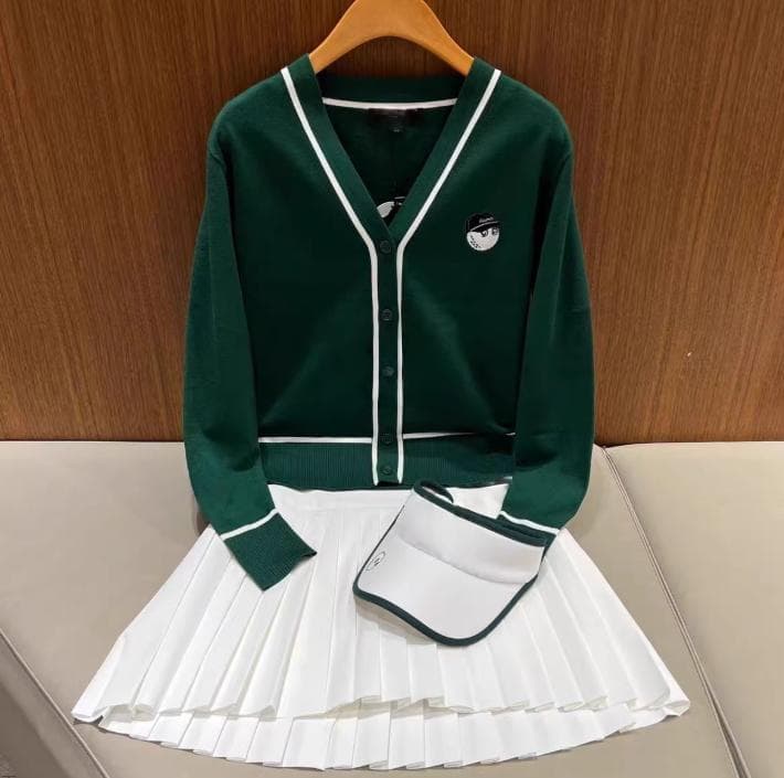 Malbon ゴルフウェア レディース ニットセーター 軽やか快適 即購入可☘️