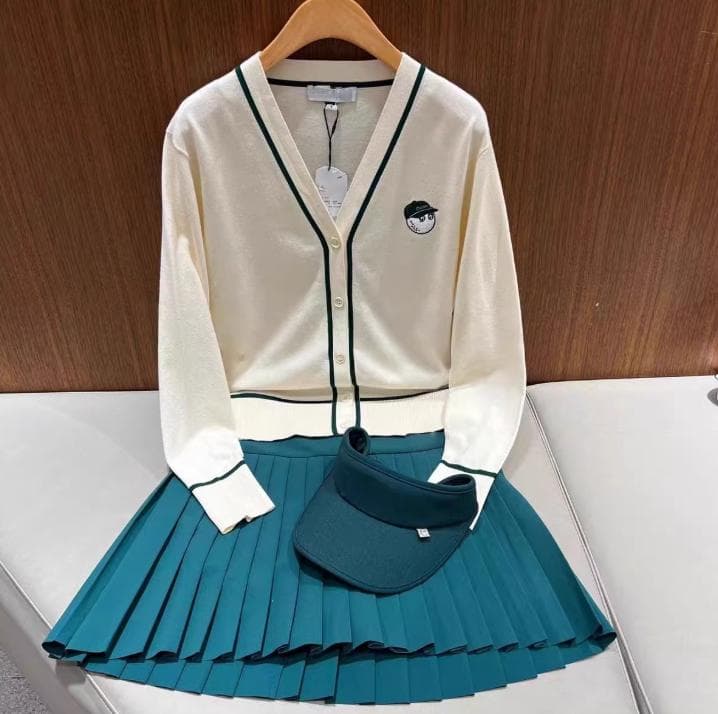 Malbon ゴルフウェア レディース ニットセーター 軽やか快適 即購入可☘️