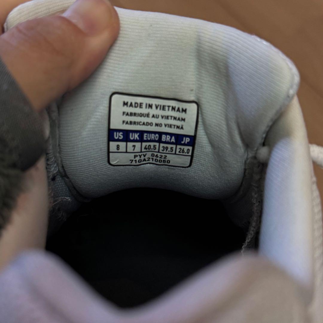 Mizuno ウエーブファング PRO バドミン ホワイト/ゴールド26.0cm