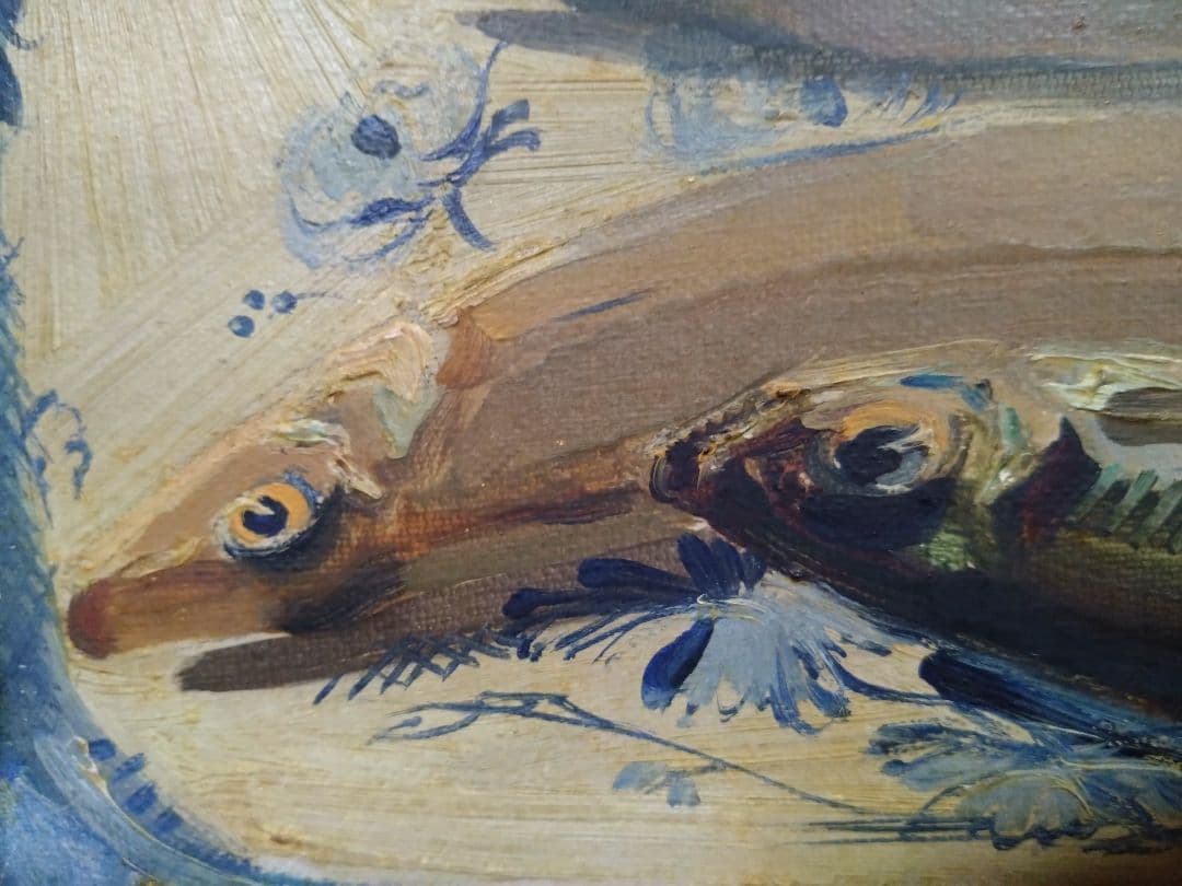 清水良雄　油絵