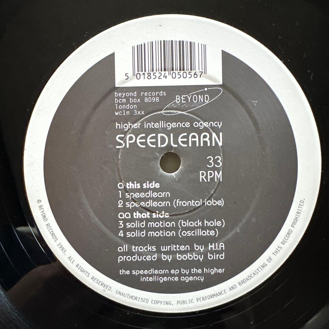 洋楽 HigherIntelligenceAgency TheSpeedlearn