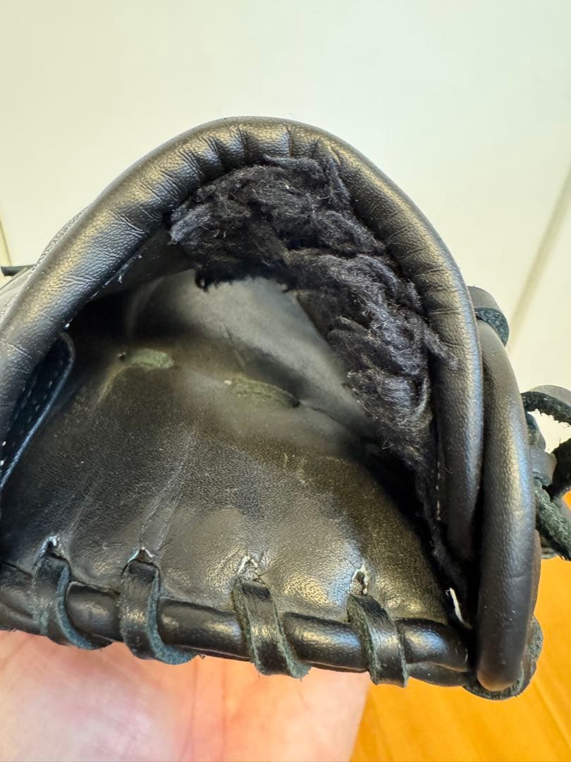 【つっつ】ファーストミット左利き用　ジュニア野球グローブ 軟式用ミズノ