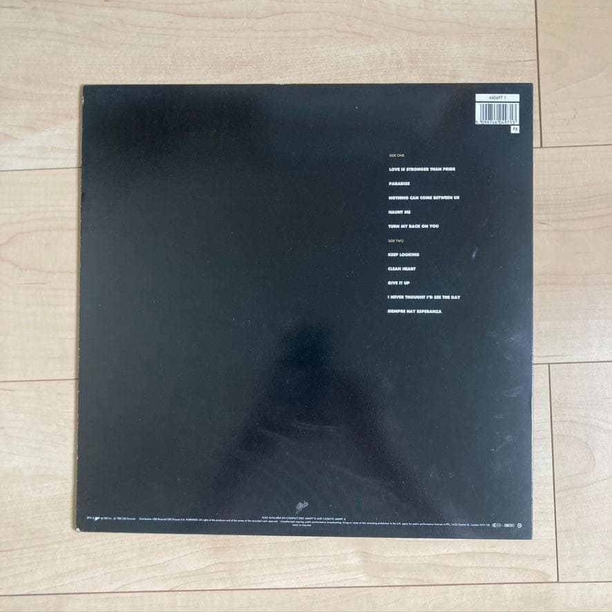 UK盤 SADE シャーデー STRONGER THAN PRIDE