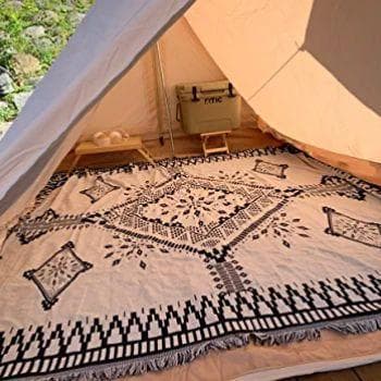 【超特大】ブランケット　ラグ　キャンプ　テント用　車中泊　ピクニックマット