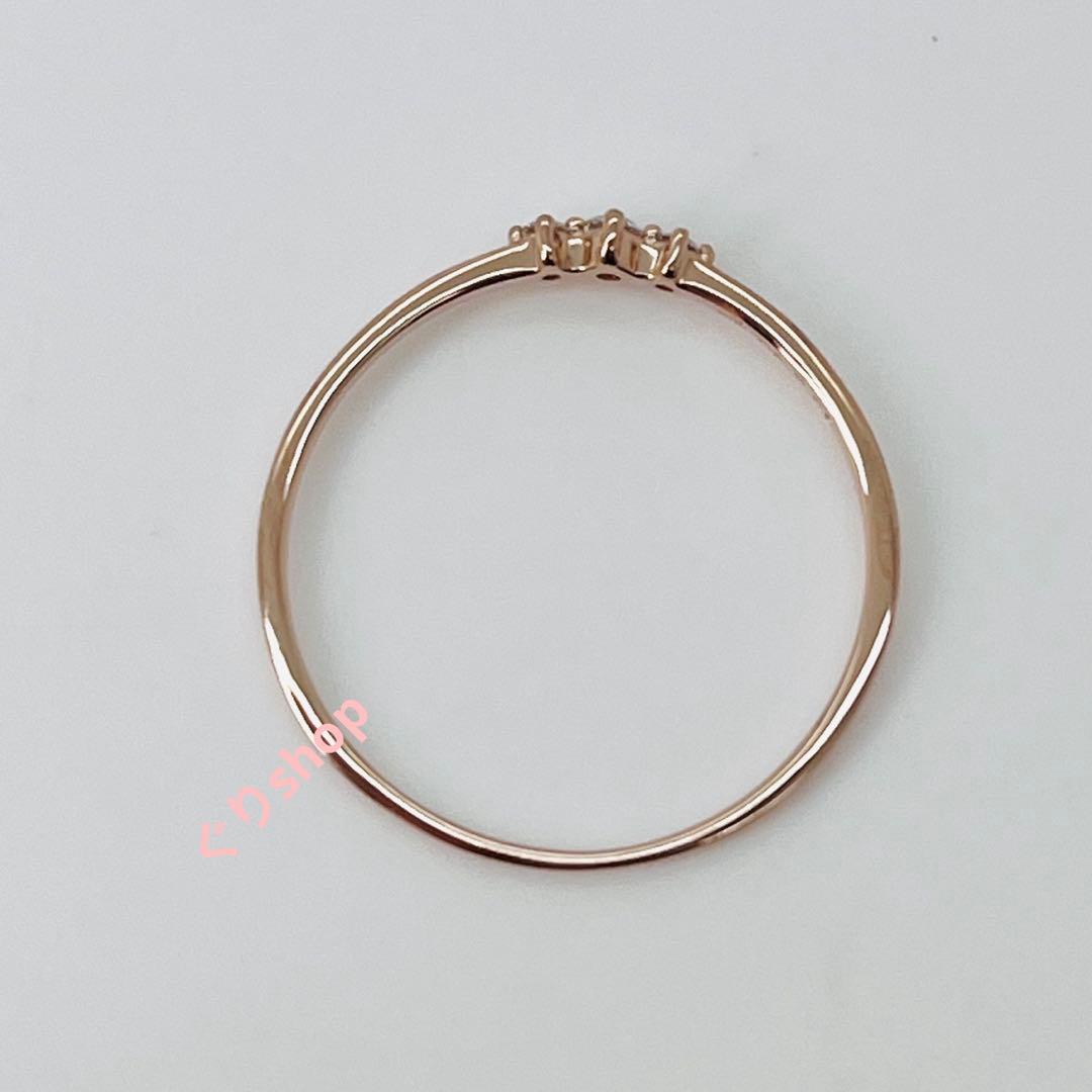 ete k18 PG ブライト ダイヤモンド リング 15号