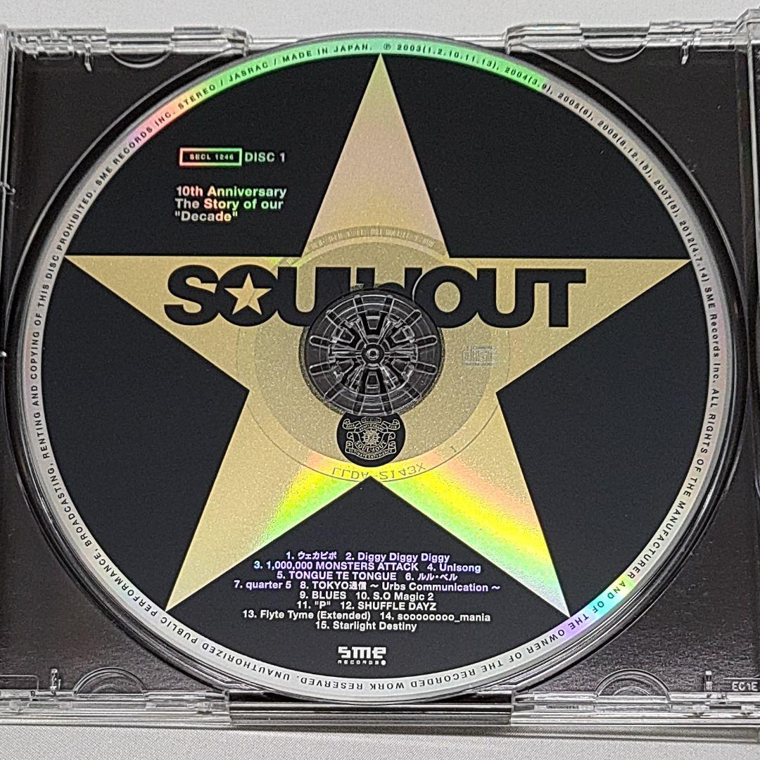 邦楽 SOUL'd OUT Decade CD DVD