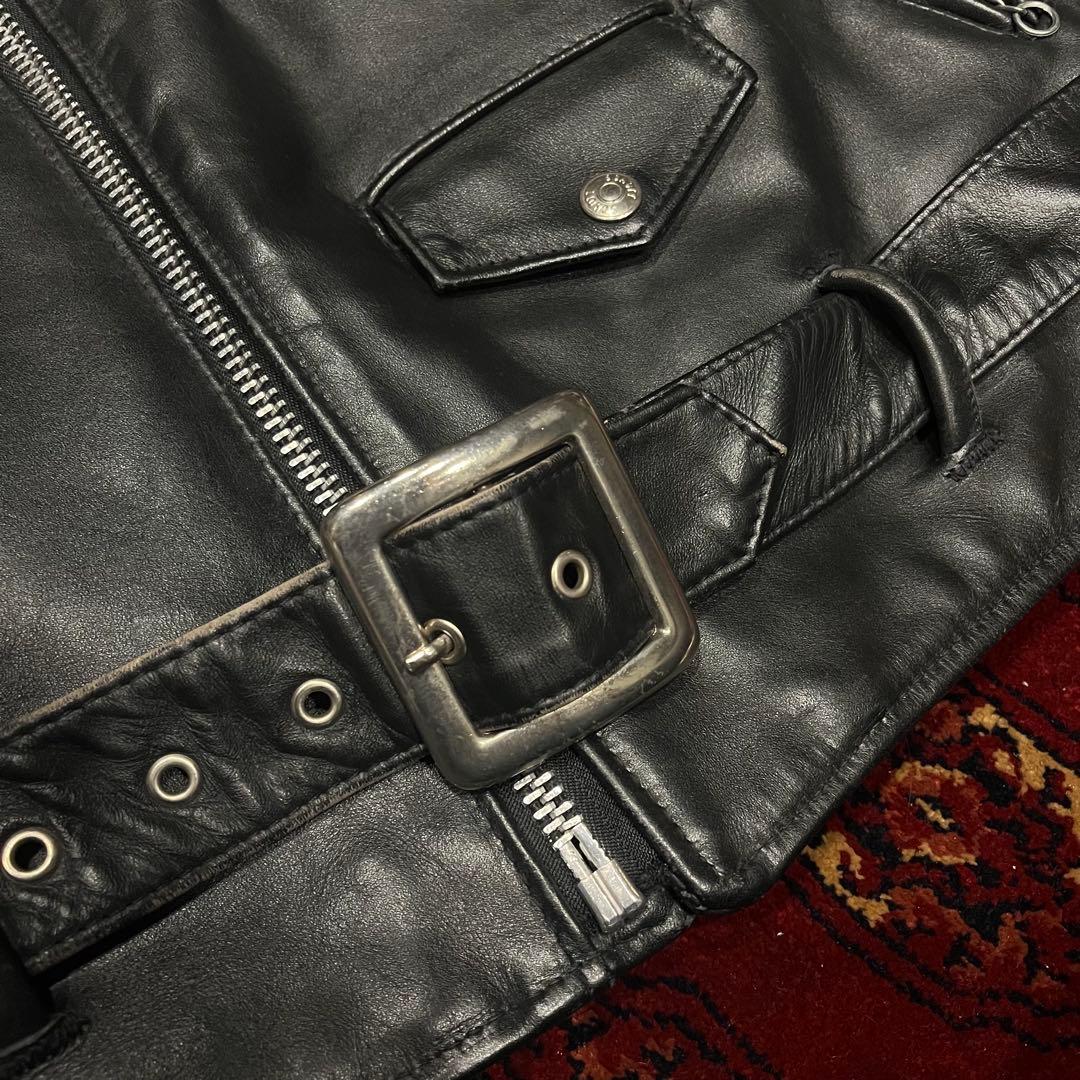 Schott PERFECTO】618 USA製 レザージャケット 80〜90s