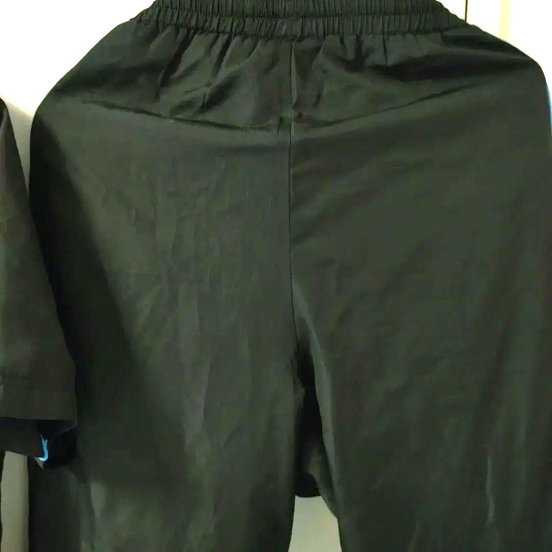 Slugger フード付きジャケット上下 M 黒/青