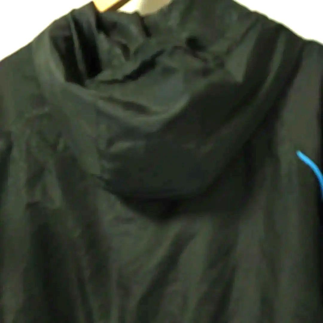 Slugger フード付きジャケット上下 M 黒/青