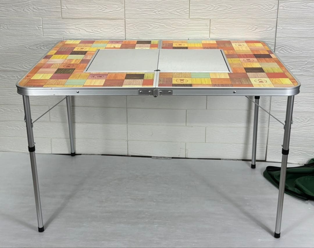 ★Coleman ナチュラルモザイク BBQテーブル 110プラス