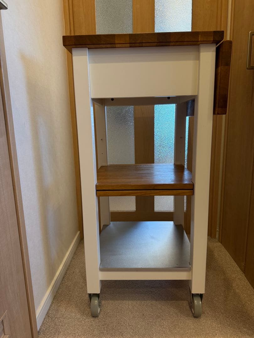 IKEA 【廃盤・美品】ステンストルプ　キッチンワゴン　文京区千石手渡し