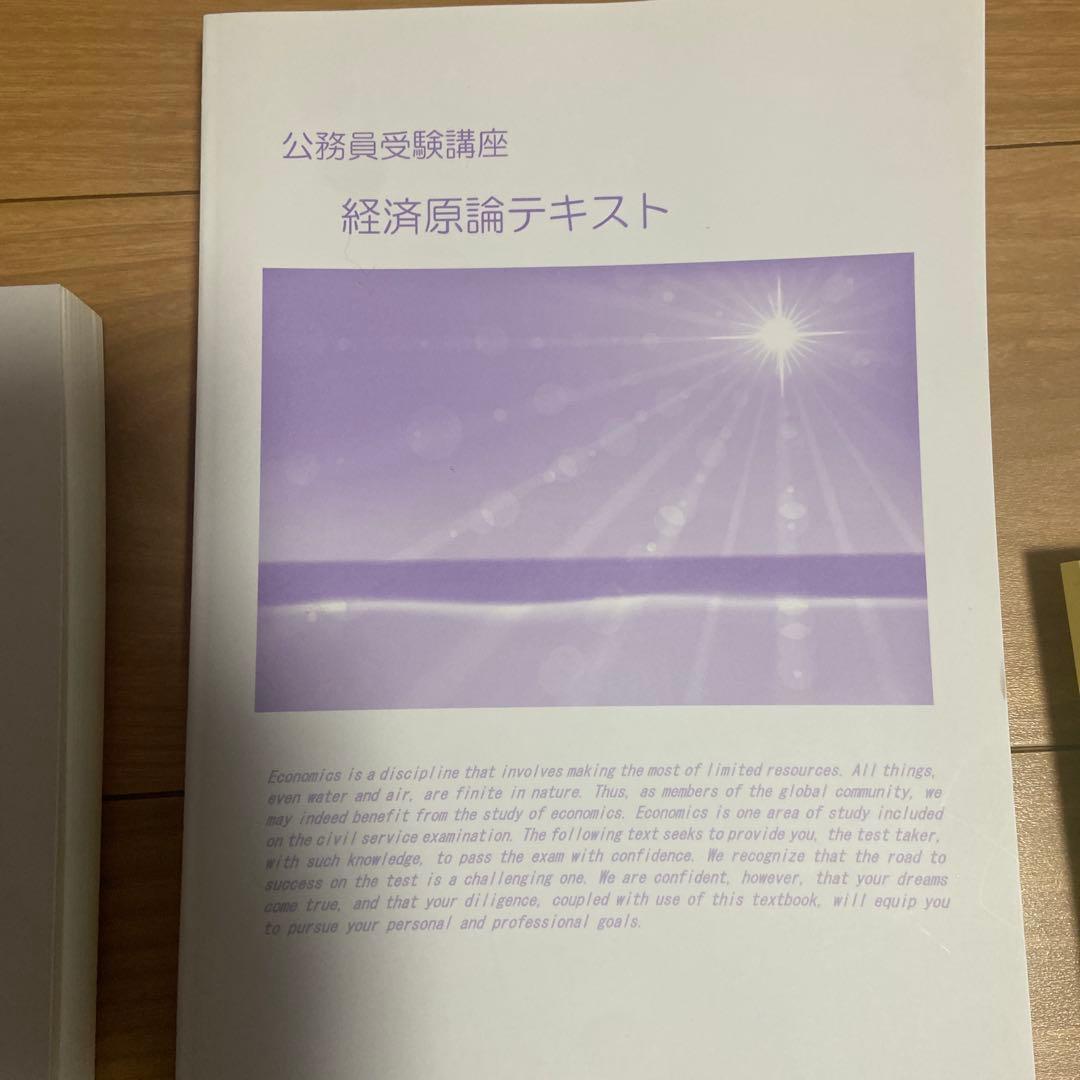 【公務員試験対策】　経済•民法•憲法•政治まとめ売り