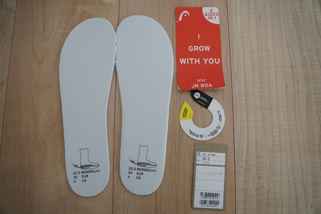 HEAD JR BOA 22.5–23.5cm ジュニア スノーボードブーツ