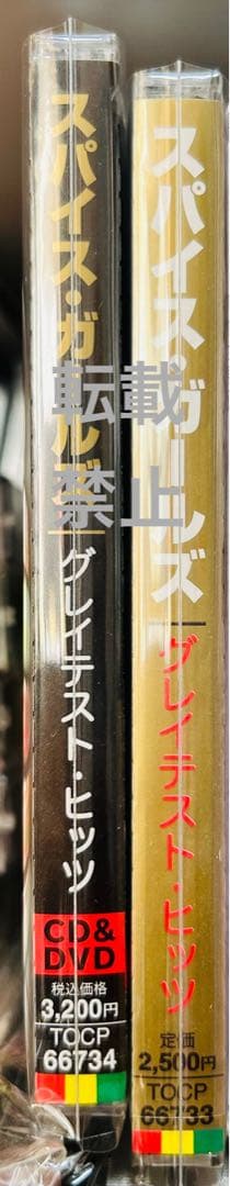 Spice Girls グレテイスト ヒッツ 日本盤 CD新品未開封 2枚