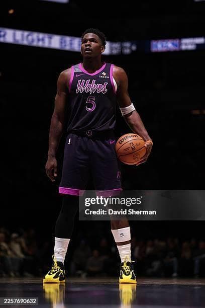 NBA ウルブズ アンソニー・エドワーズ ユニフォーム XL 紫