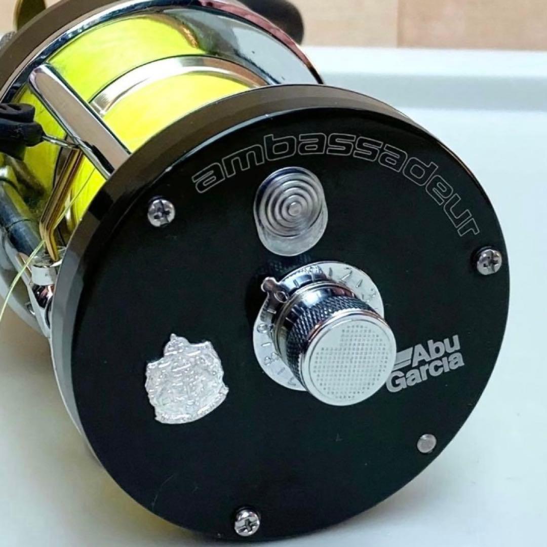 美品 アブガルシア アンバサダー 7000iCS Pro ロケット 両軸リール